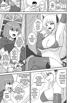 [Kuma Knights (oguma)] Yuusha, Mazoku no Onee-san ni Haiboku su. |  The Hero is Defeated by a Succubus Oneesan. [English] [Thana] [Digital] page 4