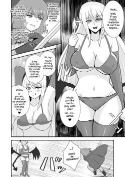[Kuma Knights (oguma)] Yuusha, Mazoku no Onee-san ni Haiboku su. |  The Hero is Defeated by a Succubus Oneesan. [English] [Thana] [Digital] page 5