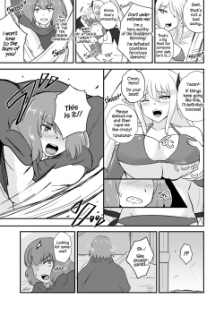 [Kuma Knights (oguma)] Yuusha, Mazoku no Onee-san ni Haiboku su. |  The Hero is Defeated by a Succubus Oneesan. [English] [Thana] [Digital] page 6