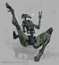 [JohnFoxArt] SW Battledroids page 3