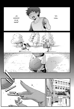 (Kemoket 14) [Inu no Genboku (Shiitaken)] Manatsu-chan wa Sunao ni Naritai | Manatsu Wants to Drop the Act! [Spanish] page 2