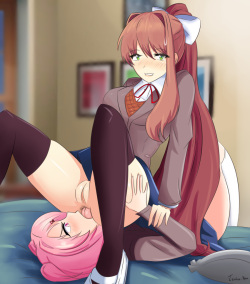 (Glazen) Doki Doki Literature Club - Yuri page 1