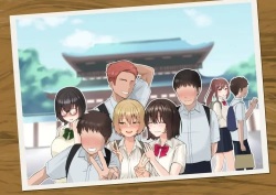 An Ordinary Commemorative Photo of a School Trip