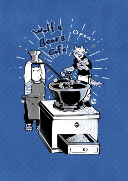 [Foxcyen] Wolf &amp; Bear &amp; Cafe // Fox &amp; Tiger &amp; Cup Noodles [English] page 1