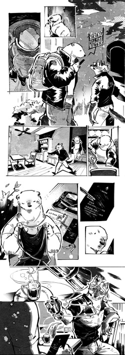 [Foxcyen] Wolf &amp; Bear &amp; Cafe // Fox &amp; Tiger &amp; Cup Noodles [English] page 9