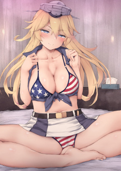 [Ruschuto] Iowa Temptation (Kantai Collection -KanColle-) page 2