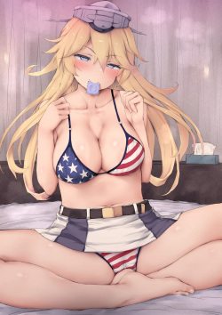 [Ruschuto] Iowa Temptation (Kantai Collection -KanColle-) page 9