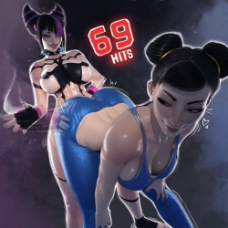 [popogori] Chun Li vs. Juri Han (Street Fighter) page 3