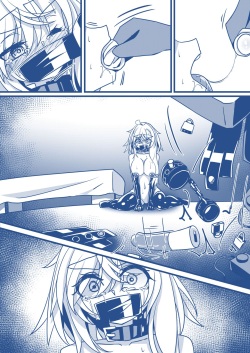 [hikigaeru] SMラブホで調教される漫画：服従編 page 9