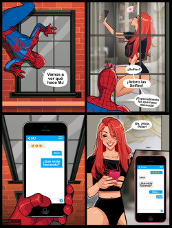 [Olena Minko] Mary Jane &amp; Unexpected Visitor (Spider-Man) (Spanish) [kalock] page 2