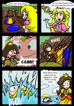 Princess Peach Transforms Into A Koopaling Ball