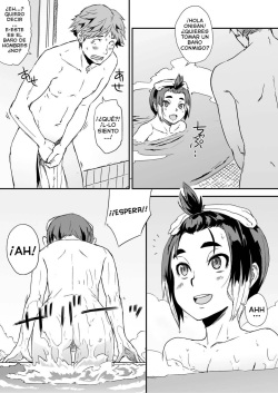 [Koushoku Shounen Tou (U-hi)] Ippaku Nishoku, Otokonoko tsuki [Spanish] [Elvacio] page 10