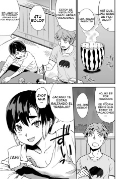 [Koushoku Shounen Tou (U-hi)] Ippaku Nishoku, Otokonoko tsuki [Spanish] [Elvacio] page 6