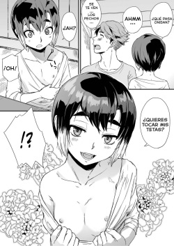 [Koushoku Shounen Tou (U-hi)] Ippaku Nishoku, Otokonoko tsuki [Spanish] [Elvacio] page 7