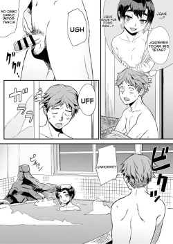 [Koushoku Shounen Tou (U-hi)] Ippaku Nishoku, Otokonoko tsuki [Spanish] [Elvacio] page 9