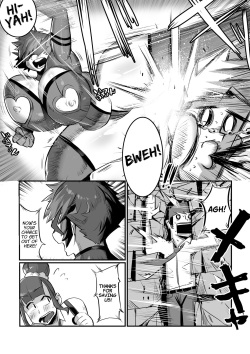 [36p] Bakunyuu Sentai Chichi Renjaa (Bonyuu Tsuma-tachi to no Chichishibori Nikki) [English] page 8