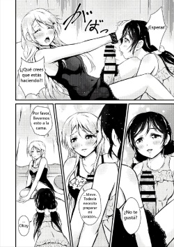 [H na Honya-san. (Akki)] Futa Eli (Love Live!) [Spanish] [black knight] [Digital] page 7