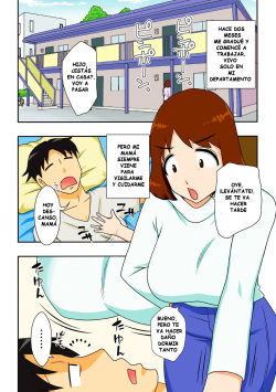 [Freehand Tamashii] Toiu wake de, Kaa-san-tachi to Yattemita [Digital] [Spanish] [Decensored] page 2