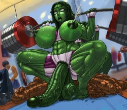 [SaltyChocolate] Sinister Shot She-Hulk page 1