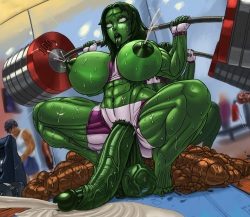 [SaltyChocolate] Sinister Shot She-Hulk page 2