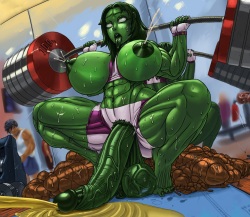 [SaltyChocolate] Sinister Shot She-Hulk page 3