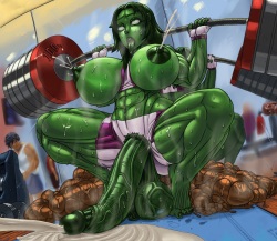 [SaltyChocolate] Sinister Shot She-Hulk page 5