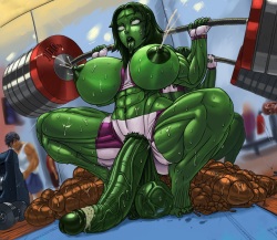 [SaltyChocolate] Sinister Shot She-Hulk page 7
