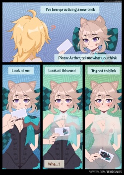 [LewdCumics] Lynette's new trick (Genshin Impact) page 3
