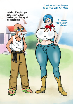 [Dibuctor] Bulma and Roshi (Dragon Ball Super) page 2