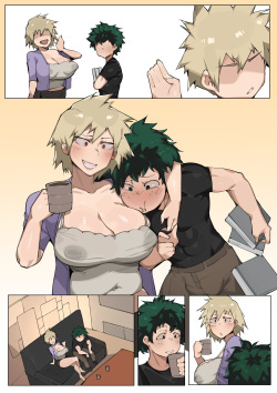 [Elzx] Mitsuki x Deku (My Hero Academia) page 10