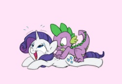 Spike's Claws Are For Massages page 2