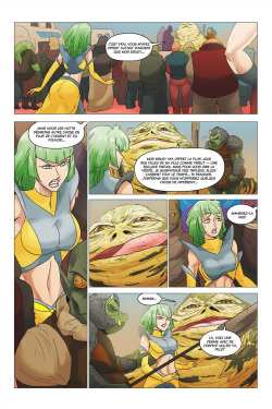 A Hutt's hospitality - French, Parodie Star Wars page 2
