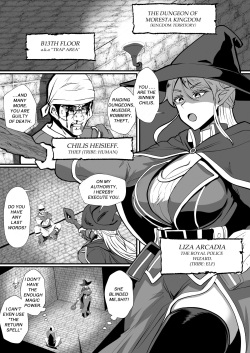 [Hotel Shikinseki (Protohotel)] Irekawari no Wana ~Elf Majutsushi Liza no Kikan~ | THE BODYSWAPPING TRAP ~LIZA THE WIZARD ELF IS BACK~ [English] [Digital] page 2
