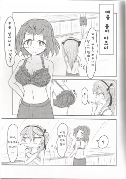 (Arisu Party) [Himalaya Kaikou (Namakurage)] Shimada Arisu ga Hatsu Bra o Kau Hon | 시마다 아리스가 첫 브라를 사는 책 (Girls und Panzer) [Korean] page 7