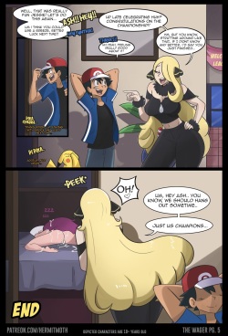 [Hermit Moth] Ash and Jessie make a Wager (Pokemon) page 5