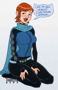 [THARREK] Gwen's new haircut (Ben 10) page 9