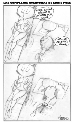 [Chris Savino, Grose &amp; Unbakable] Las Complejas Aventuras de Eddie Puss (Spanish) [kalock] [En Progreso] page 8