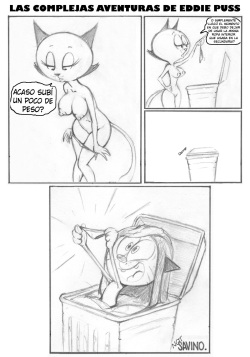 [Chris Savino, Grose &amp; Unbakable] Las Complejas Aventuras de Eddie Puss (Spanish) [kalock] [En Progreso] page 9