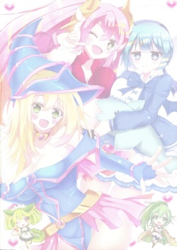 [Amanatsu Mix (Natsumikan)] Kawaii On'nanoko-tachi to Duel Shimasho! ~Soshuhen vol. 1~  (Yu-Gi-Oh! OCG) page 2