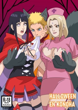 [NinRubio)] halloween at konoha (Naruto) page 1