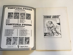 Bil Ward Teenage Sadist 1973 page 2