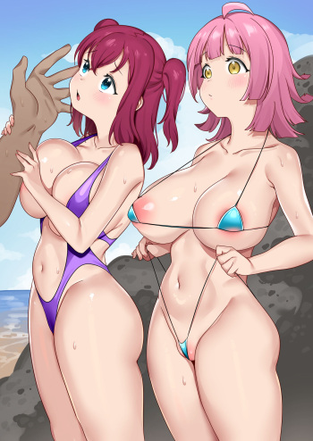 [tem10] RUBY & RINA 01 (Love Live! Nijigasaki High School Idol Club, Love Live! Sunshine!!) cover