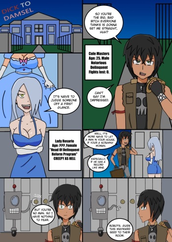 [TheSmuttyBandit] Dick to Damsel [Ongoing] cover