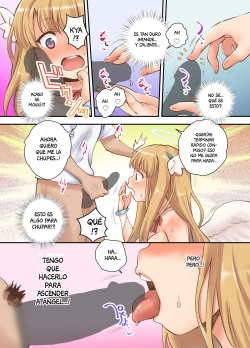 [NCP (Ryoji)] Deliheal Yondara Techigai de Dougan Kyonyuu de Muku na Tenshi-chan ga Yattekita node, Tokoton Oide Shishi Tatta w | Llamé a un servicio a domicilio y una inocente ángel con cara de niña y grandes tetas se me acercó [Spanish] [AnythinGscan] page 8