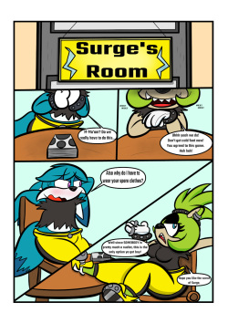 [kaokaoarts] Strip Game! Ft Surge And Kit page 1