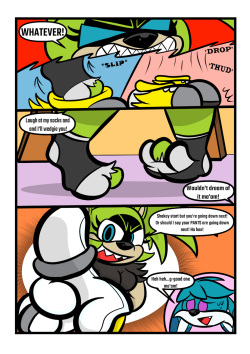 [kaokaoarts] Strip Game! Ft Surge And Kit page 4