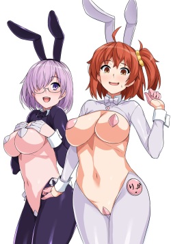 [Haruhisky] Mash And Rikka Bunny page 4