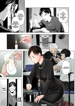 [Gomikasu Tarou] Mofuku Miboujin no Erohon desu | Esto Es Un Fap Book ft. una viuda vestida de luto [Spanish] page 5