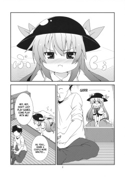 (C84) [Angel of Blue Sky (Toito)] Motto Watashi o Kamatte yo! (Touhou Project) [English] [desudesu] page 4
