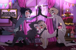 [H1DRAW] Daddies x Daughters in the Penthouse of Asmodeus (Daddies' Devoted Daughters) page 1